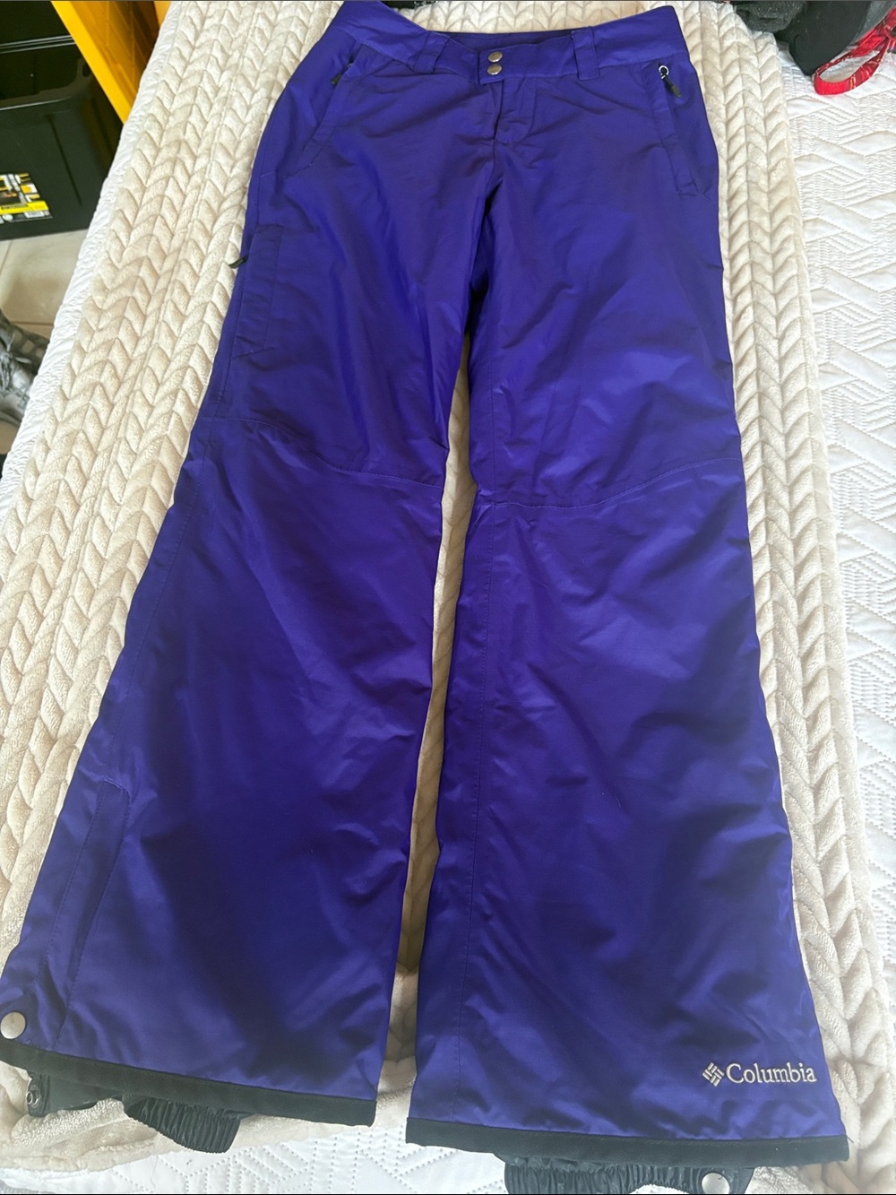 Columbia  Purple Snow Pants - Deep Purple Shell